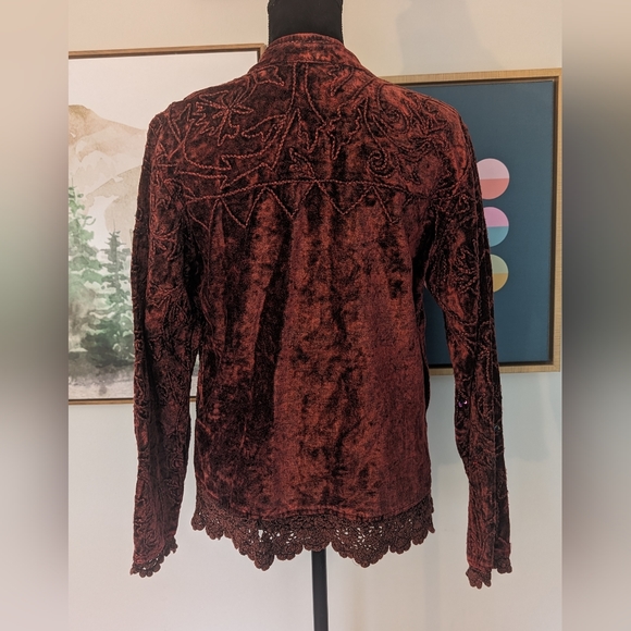 Vintage Flashback Beaded and Embroidery Jacket - Picture 4 of 10